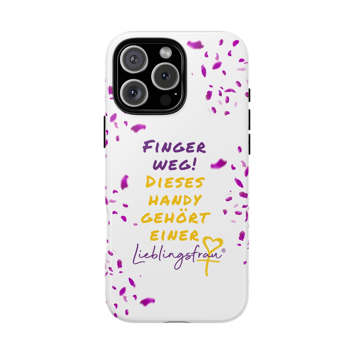 Finger weg dieses Handy gehört einer Lieblingsfrau HANDY HÜLLE