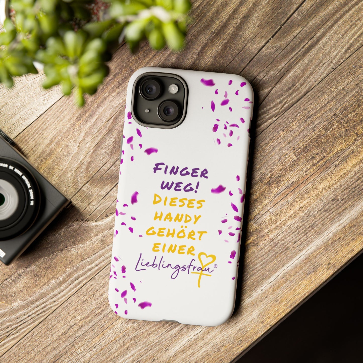 Finger weg dieses Handy gehört einer Lieblingsfrau HANDY HÜLLE
