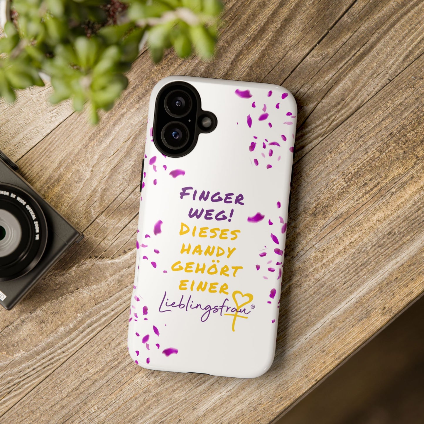 Finger weg dieses Handy gehört einer Lieblingsfrau HANDY HÜLLE