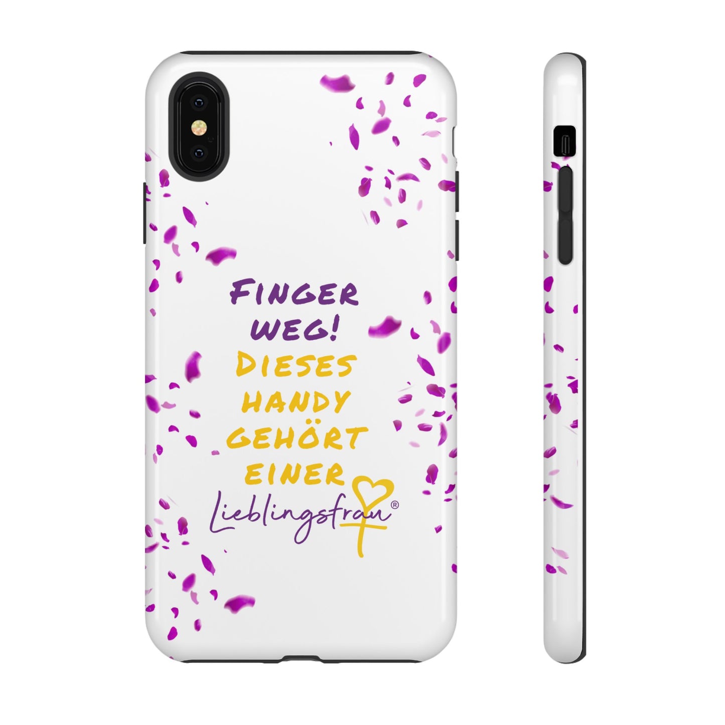 Finger weg dieses Handy gehört einer Lieblingsfrau HANDY HÜLLE