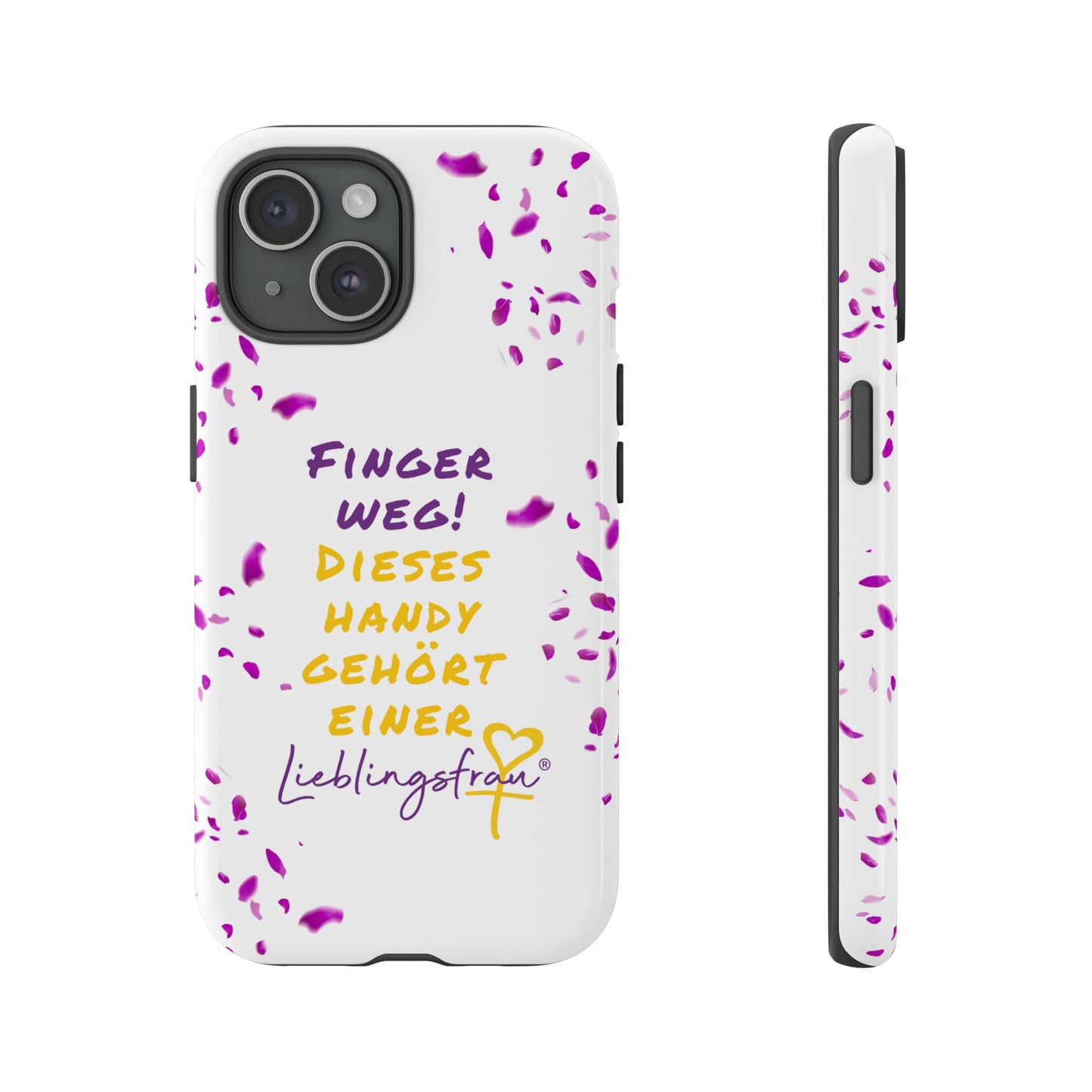 Finger weg dieses Handy gehört einer Lieblingsfrau HANDY HÜLLE