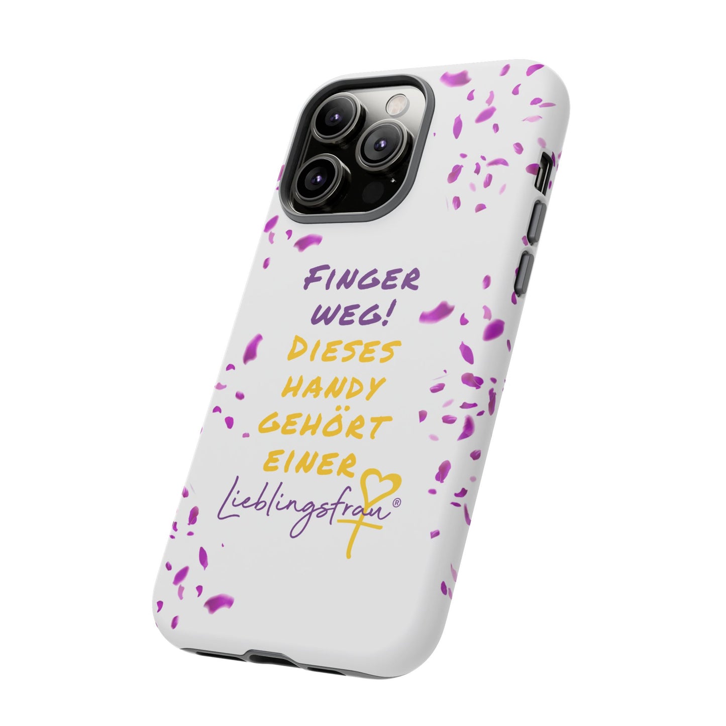 Finger weg dieses Handy gehört einer Lieblingsfrau HANDY HÜLLE