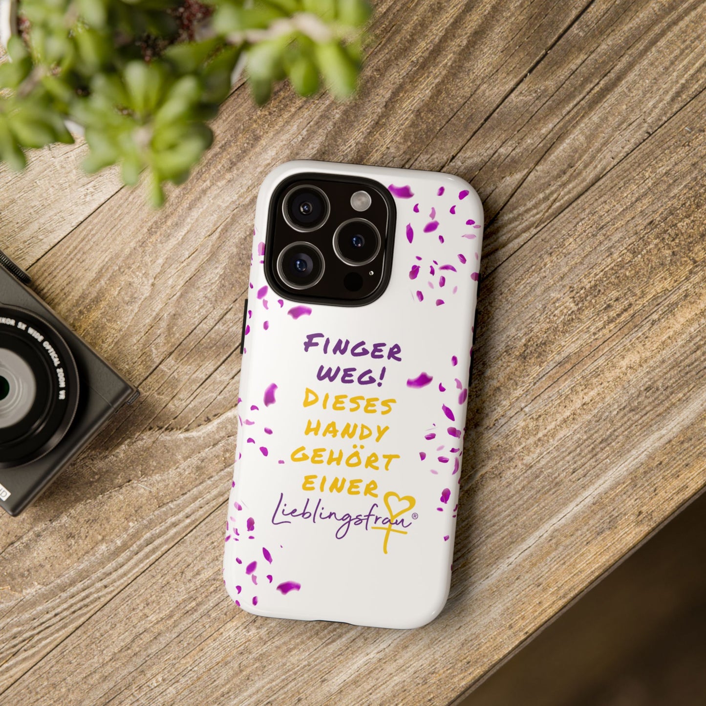 Finger weg dieses Handy gehört einer Lieblingsfrau HANDY HÜLLE