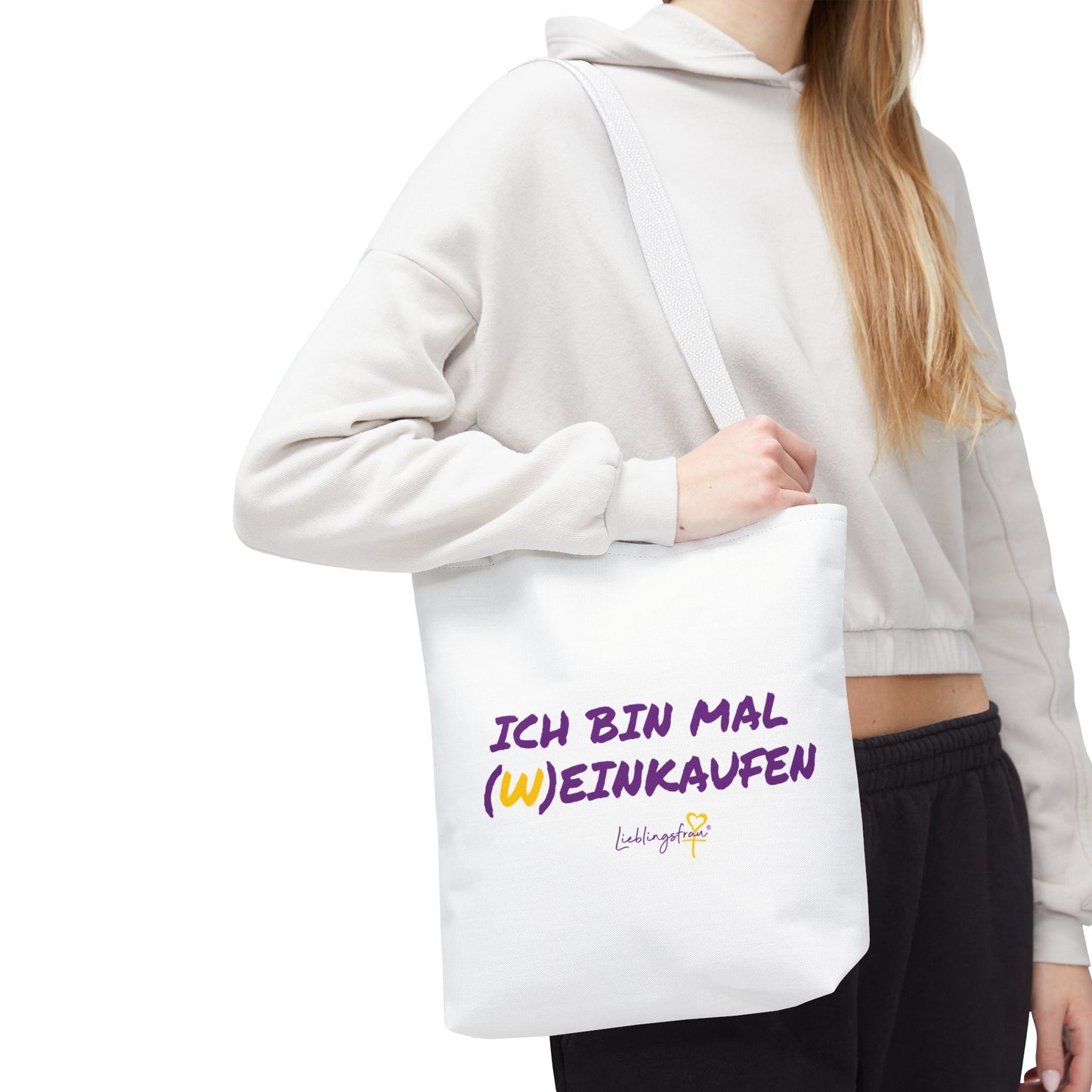 Ich bin mal (W)einkaufen TRAGETASCHE