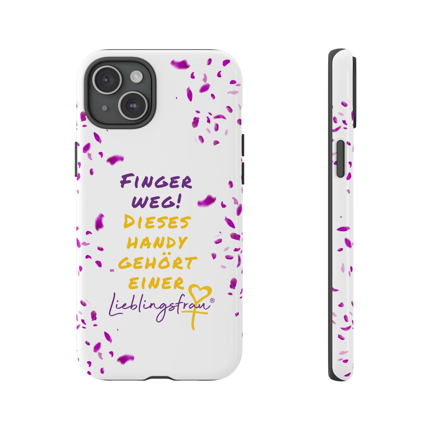 Finger weg dieses Handy gehört einer Lieblingsfrau HANDY HÜLLE