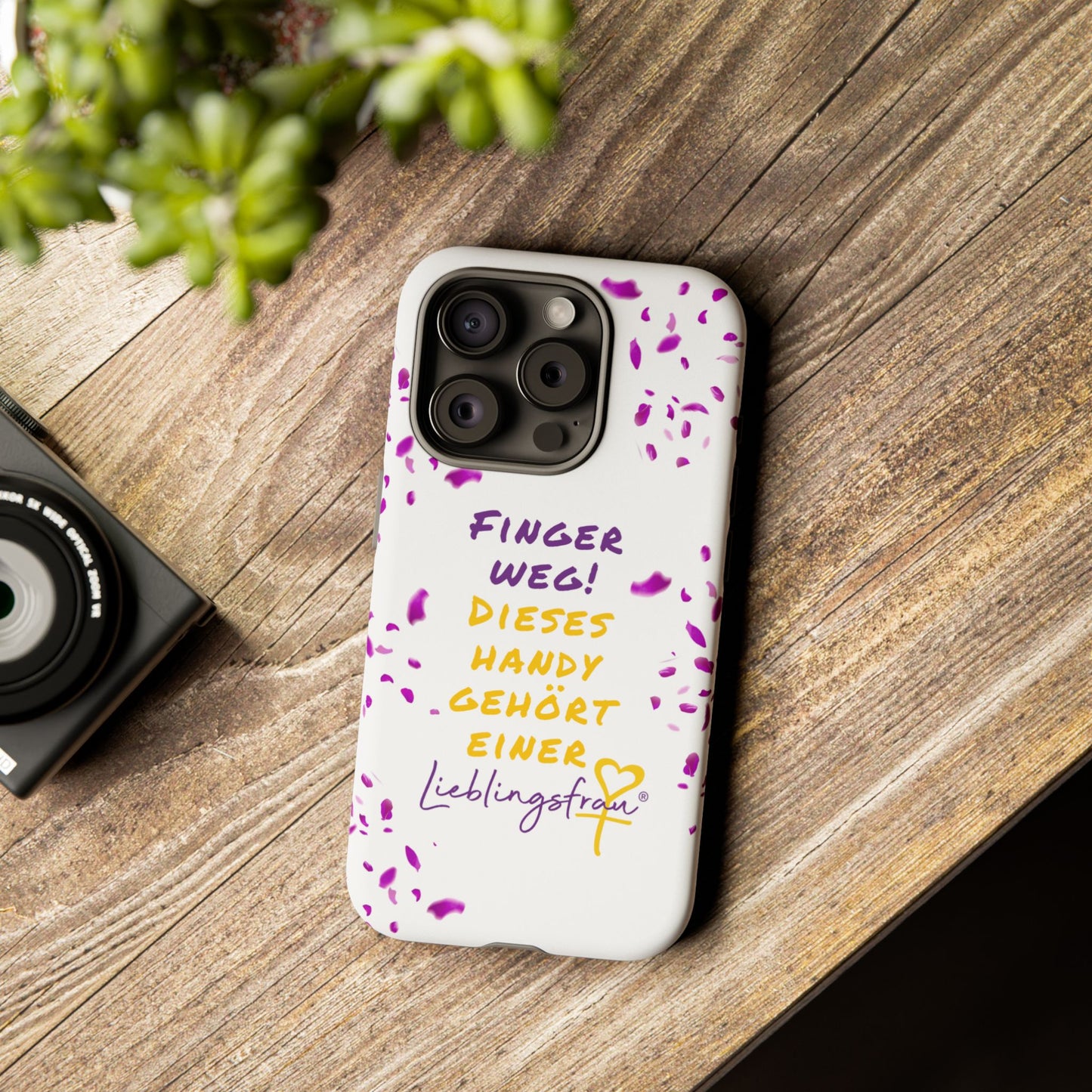 Finger weg dieses Handy gehört einer Lieblingsfrau HANDY HÜLLE