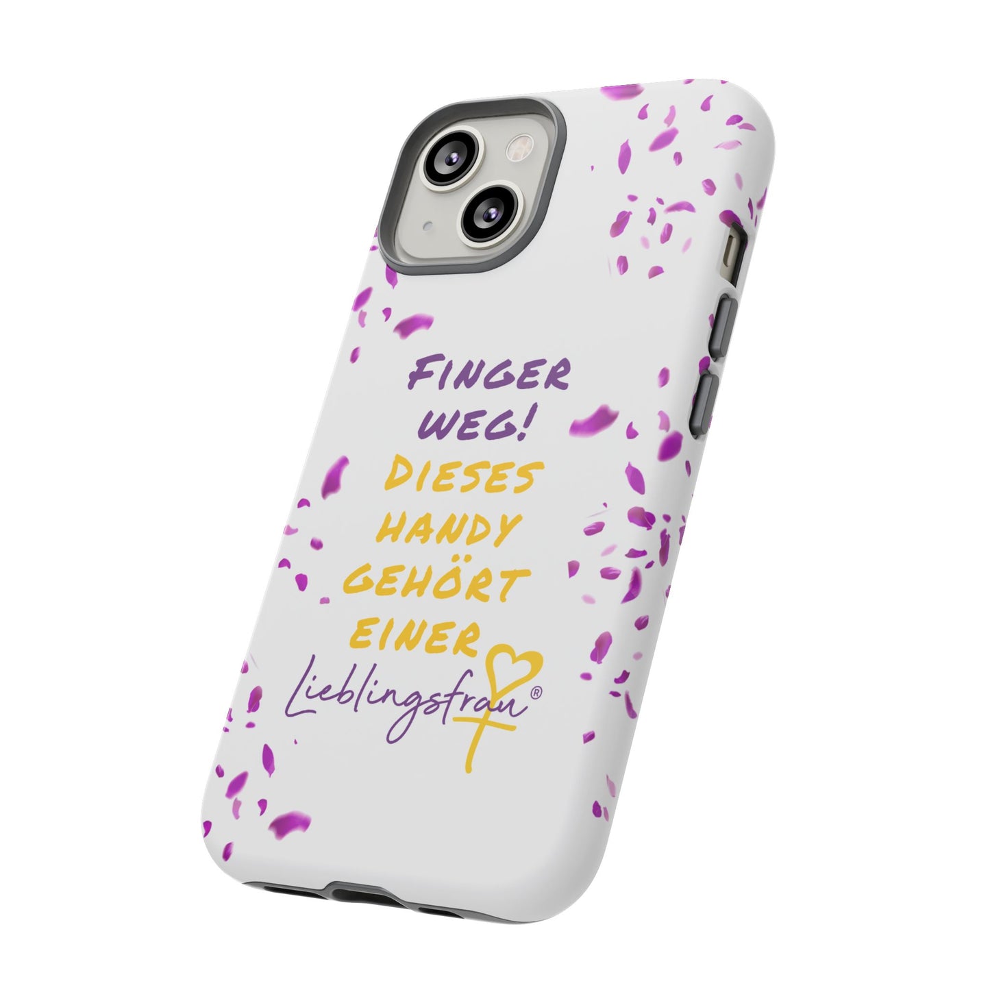 Finger weg dieses Handy gehört einer Lieblingsfrau HANDY HÜLLE
