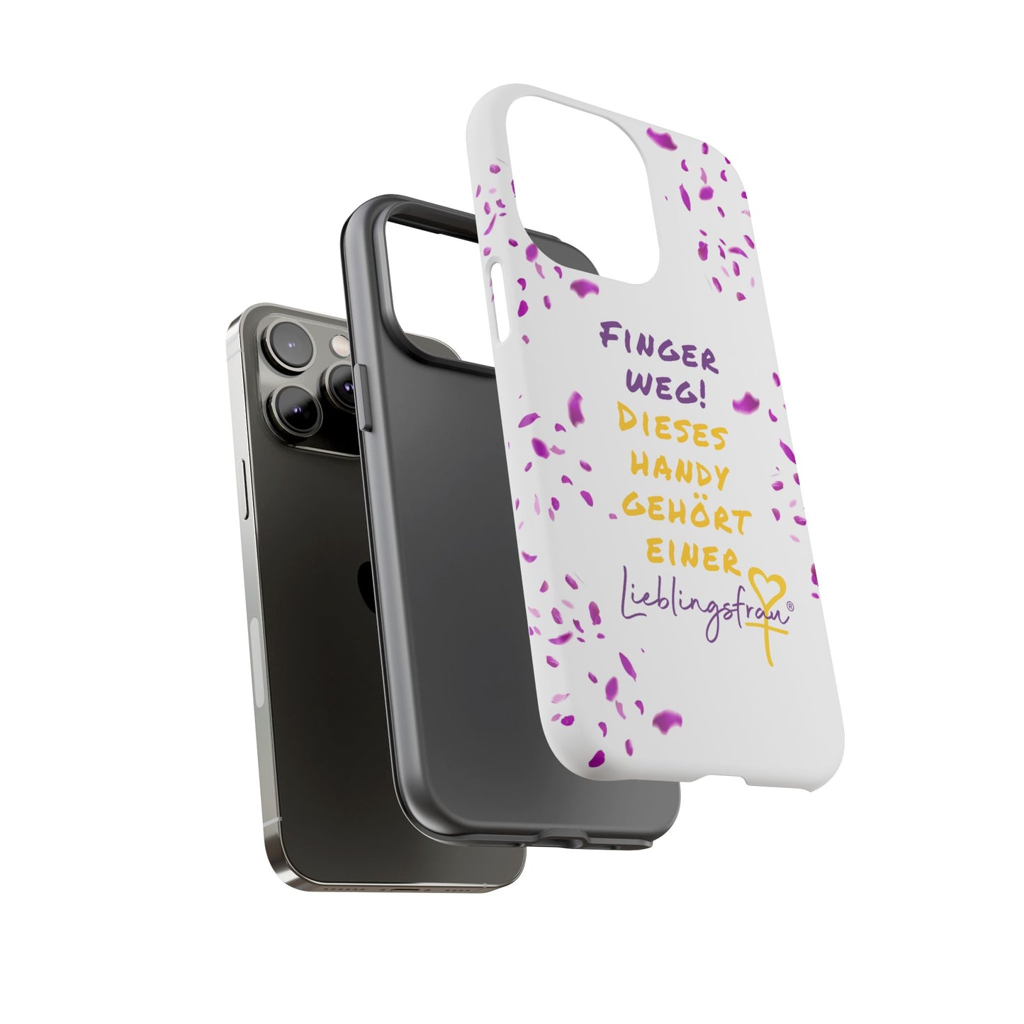 Finger weg dieses Handy gehört einer Lieblingsfrau HANDY HÜLLE