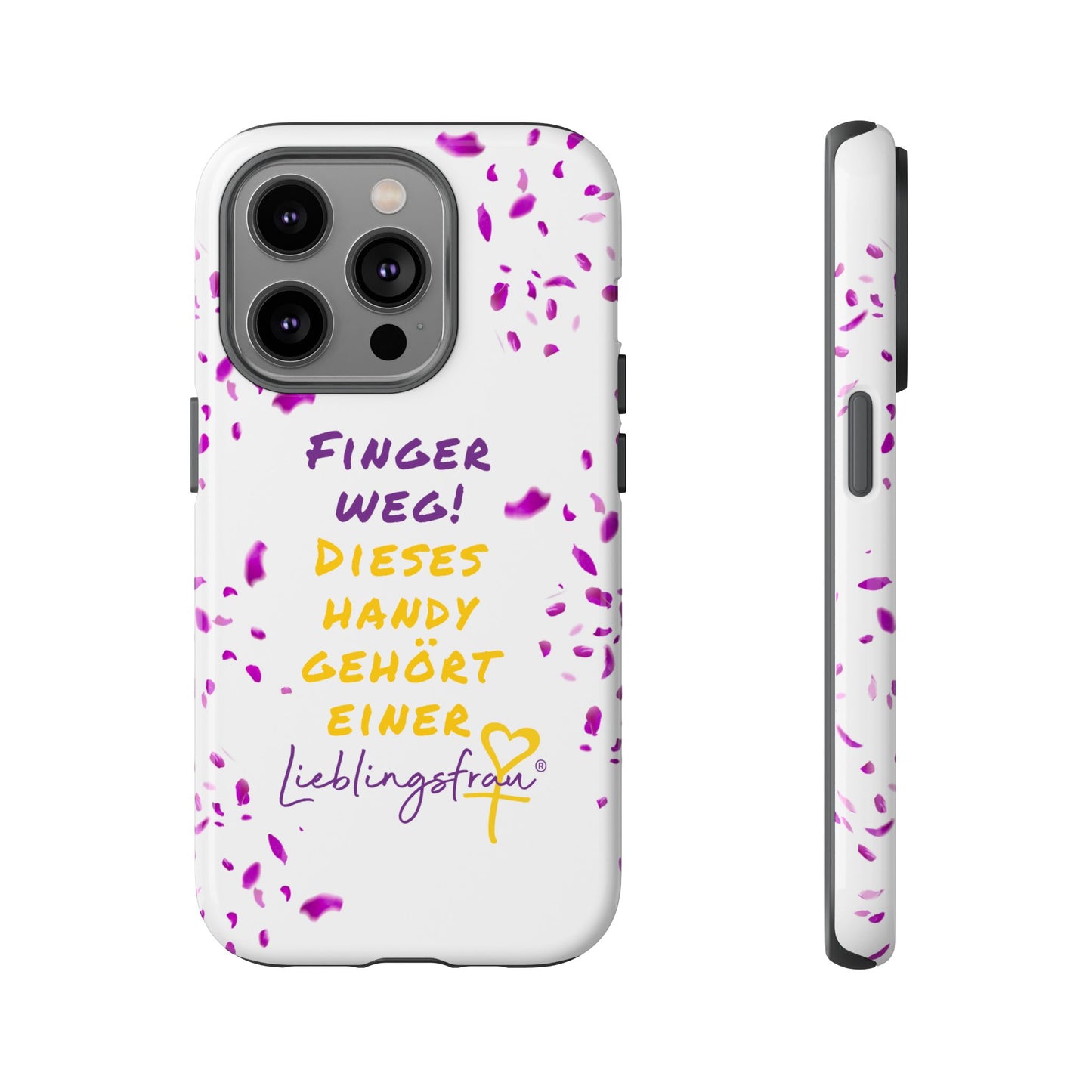 Finger weg dieses Handy gehört einer Lieblingsfrau HANDY HÜLLE