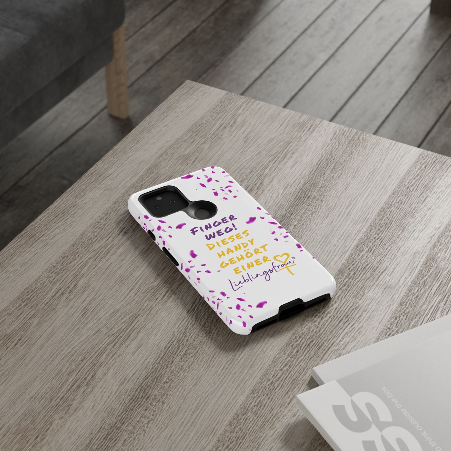 Finger weg dieses Handy gehört einer Lieblingsfrau HANDY HÜLLE