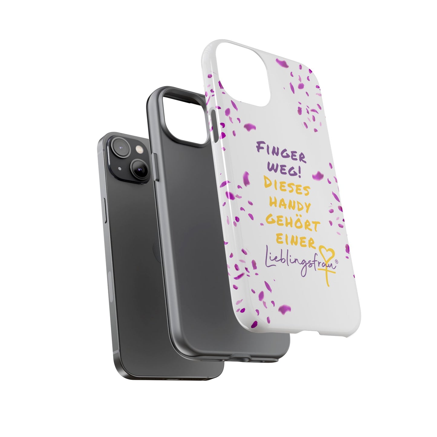 Finger weg dieses Handy gehört einer Lieblingsfrau HANDY HÜLLE