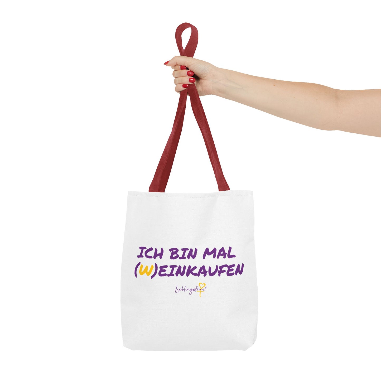 Ich bin mal (W)einkaufen TRAGETASCHE
