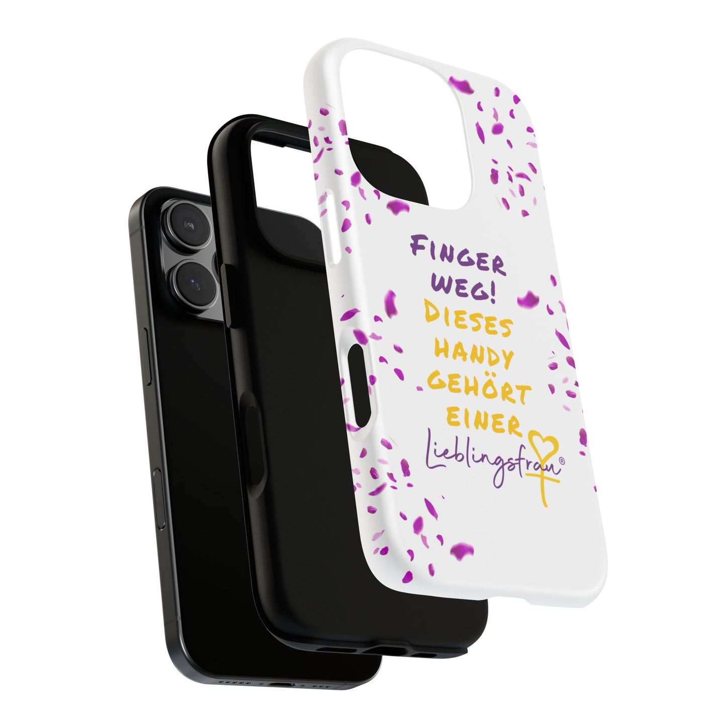 Finger weg dieses Handy gehört einer Lieblingsfrau HANDY HÜLLE