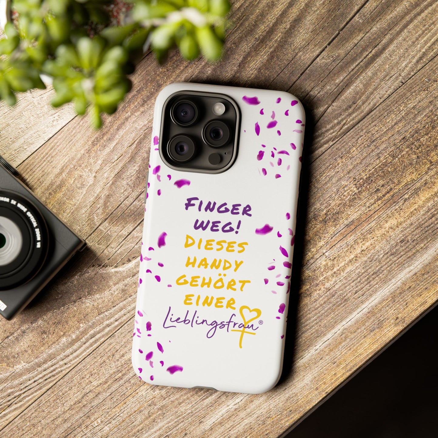 Finger weg dieses Handy gehört einer Lieblingsfrau HANDY HÜLLE