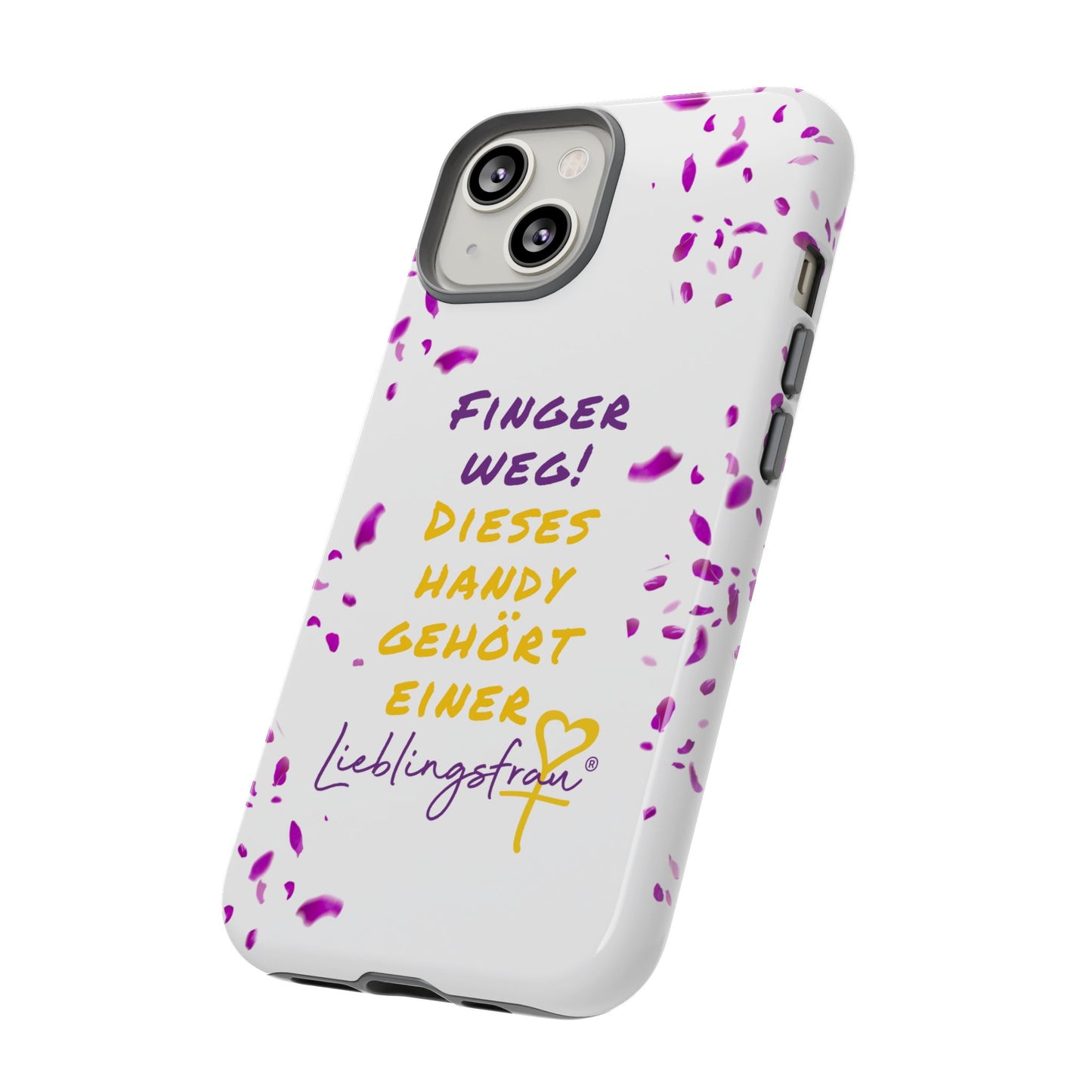 Finger weg dieses Handy gehört einer Lieblingsfrau HANDY HÜLLE