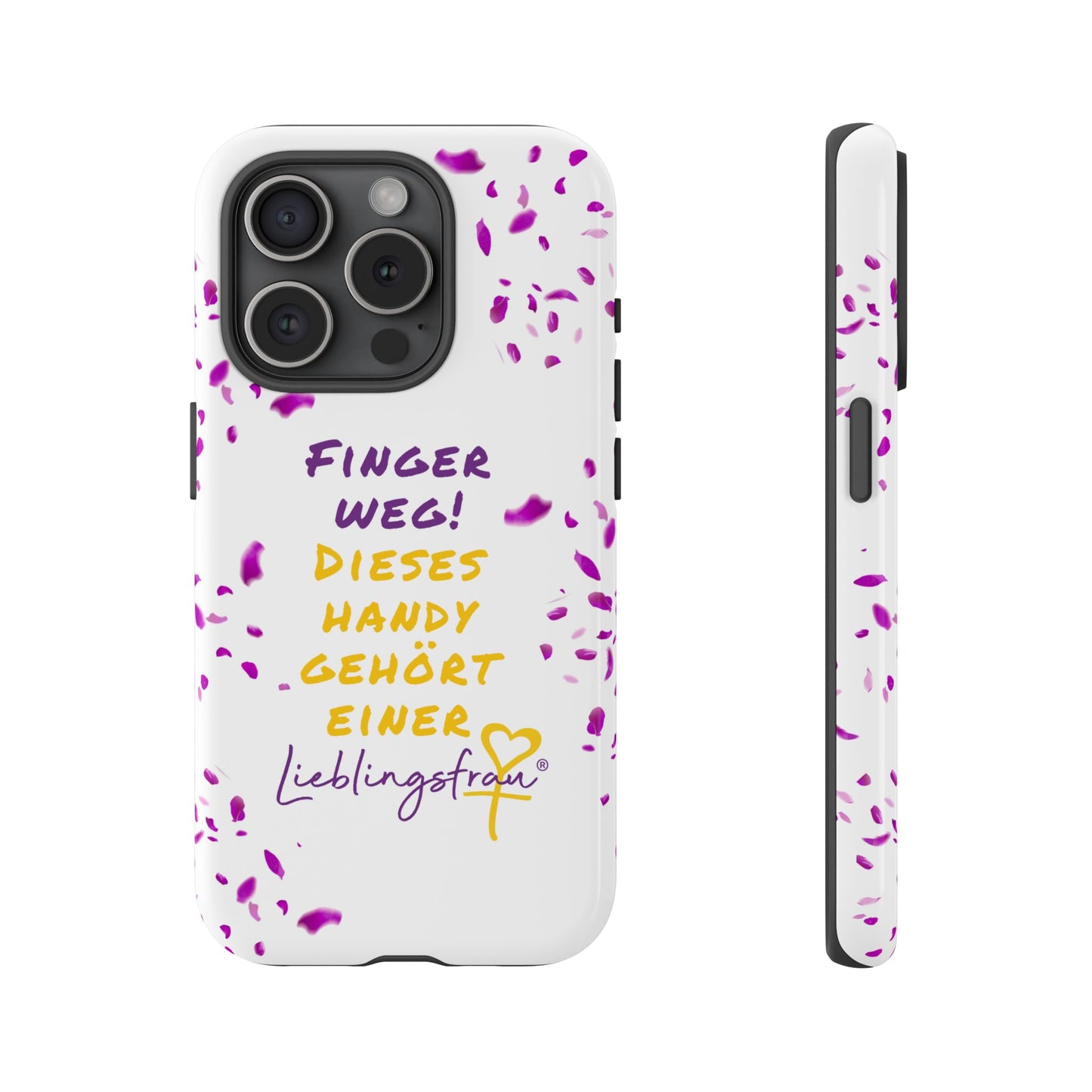 Finger weg dieses Handy gehört einer Lieblingsfrau HANDY HÜLLE