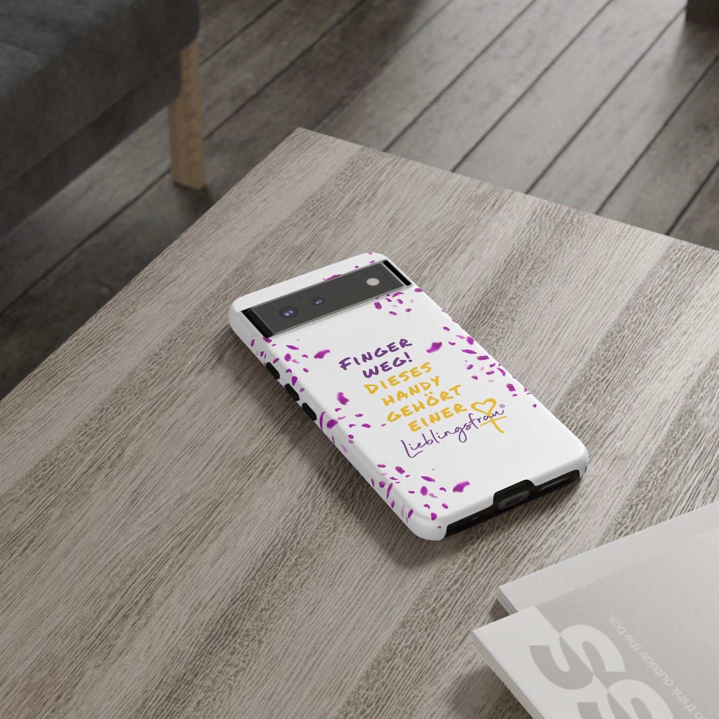 Finger weg dieses Handy gehört einer Lieblingsfrau HANDY HÜLLE