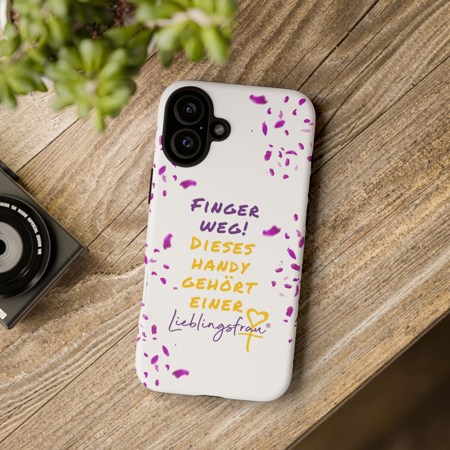 Finger weg dieses Handy gehört einer Lieblingsfrau HANDY HÜLLE