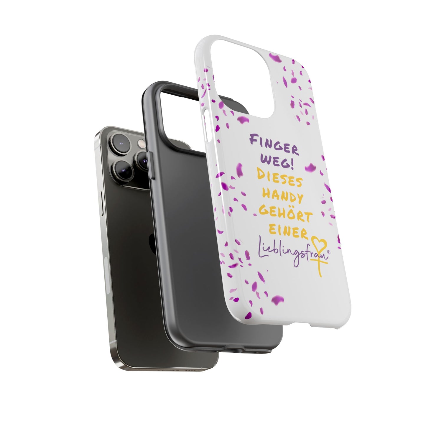 Finger weg dieses Handy gehört einer Lieblingsfrau HANDY HÜLLE