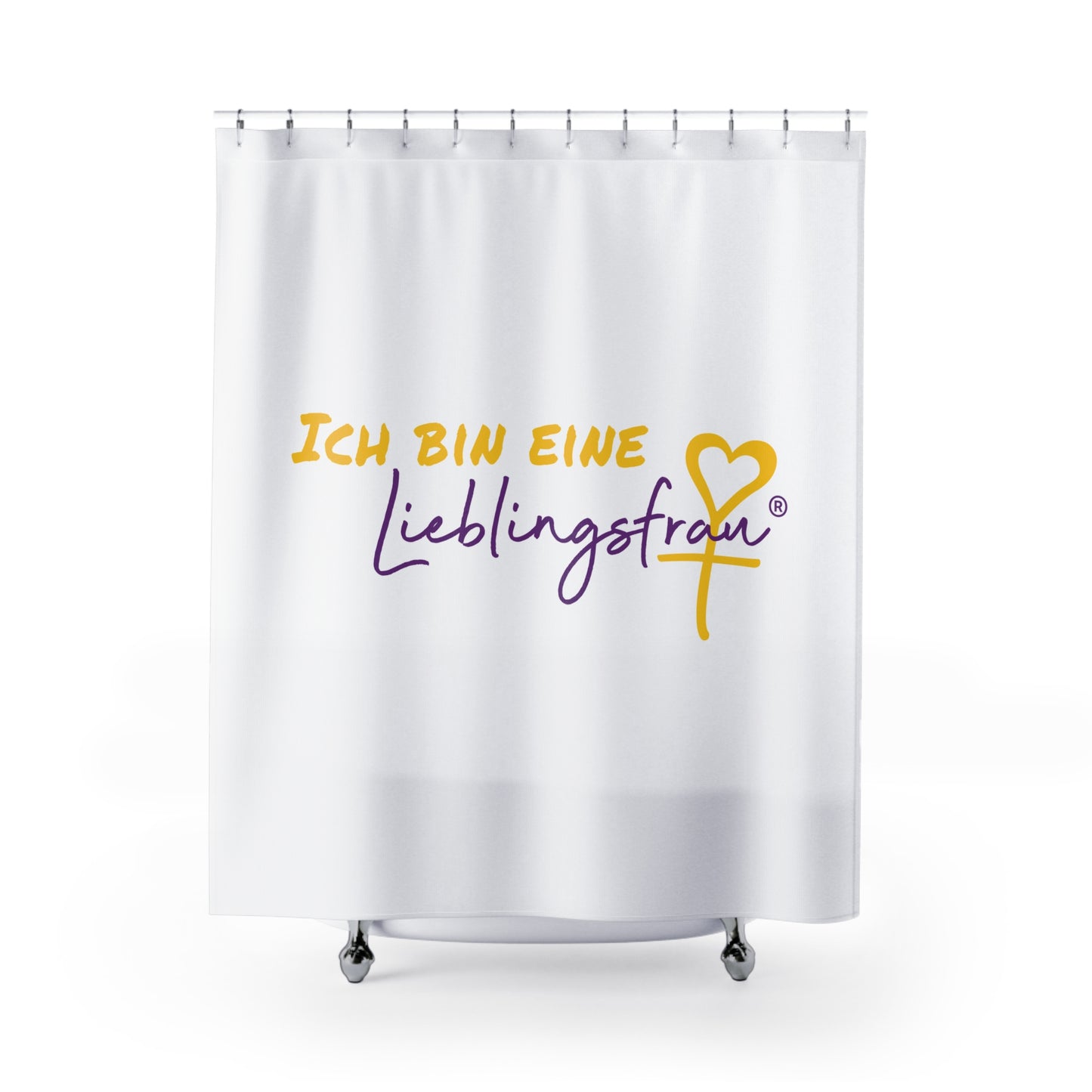 Ich bin eine Lieblingsfrau DUSCHVORHANG