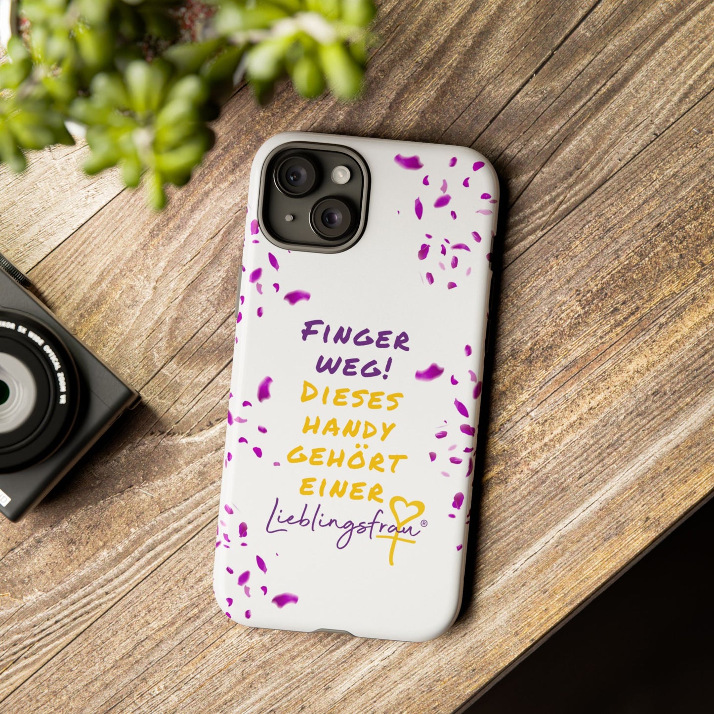 Finger weg dieses Handy gehört einer Lieblingsfrau HANDY HÜLLE