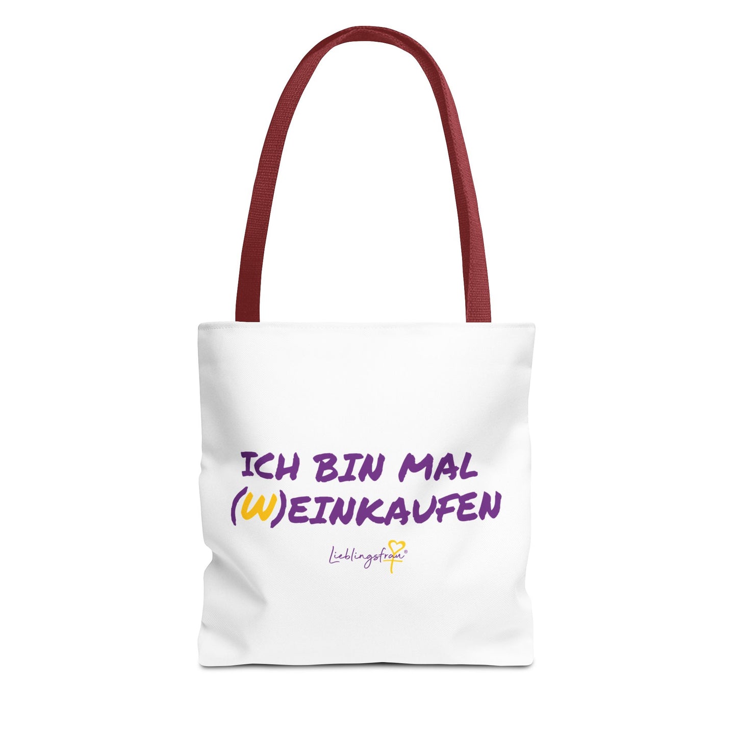 Ich bin mal (W)einkaufen TRAGETASCHE