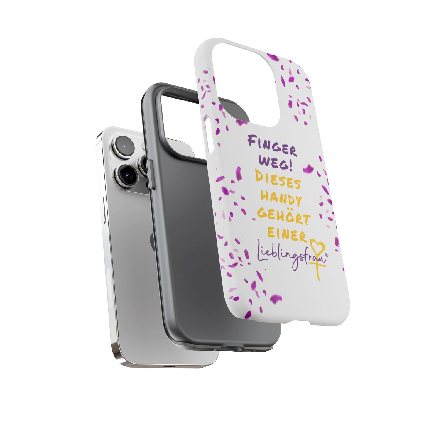 Finger weg dieses Handy gehört einer Lieblingsfrau HANDY HÜLLE