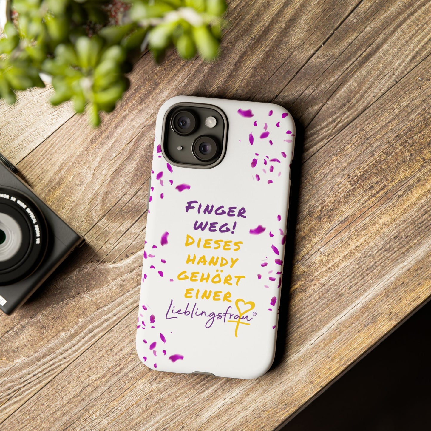 Finger weg dieses Handy gehört einer Lieblingsfrau HANDY HÜLLE