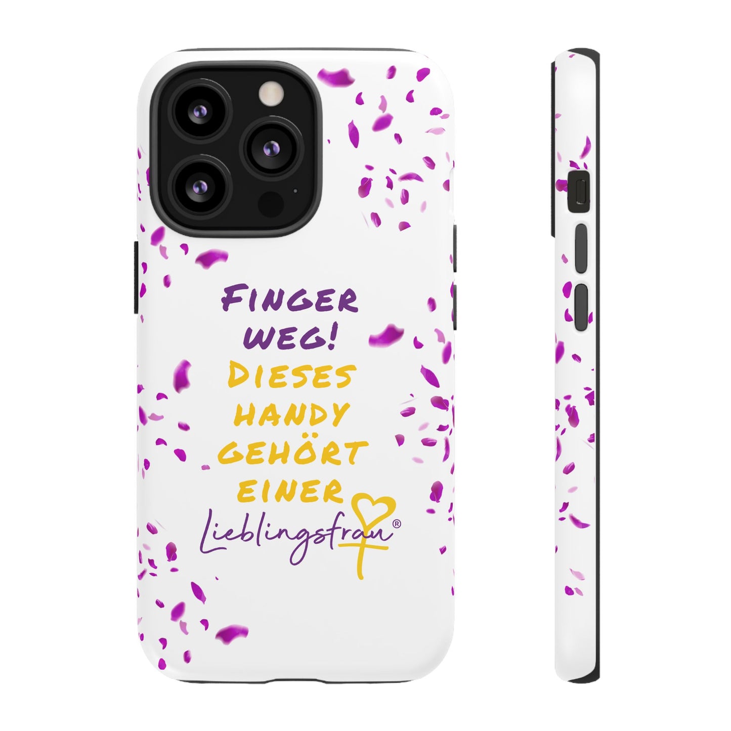 Finger weg dieses Handy gehört einer Lieblingsfrau HANDY HÜLLE