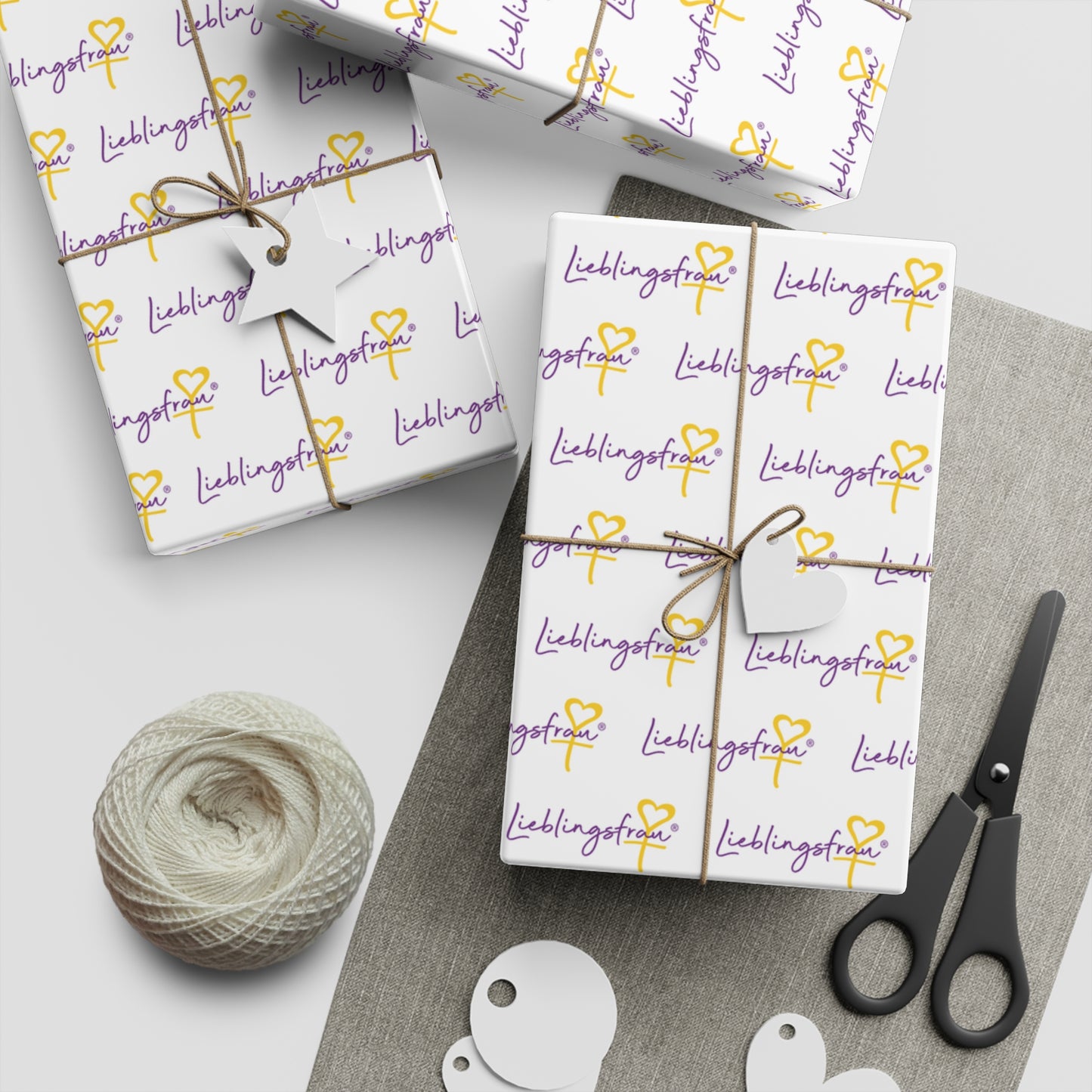 Lieblingsfrau GESCHENKPAPIER, 1Stk