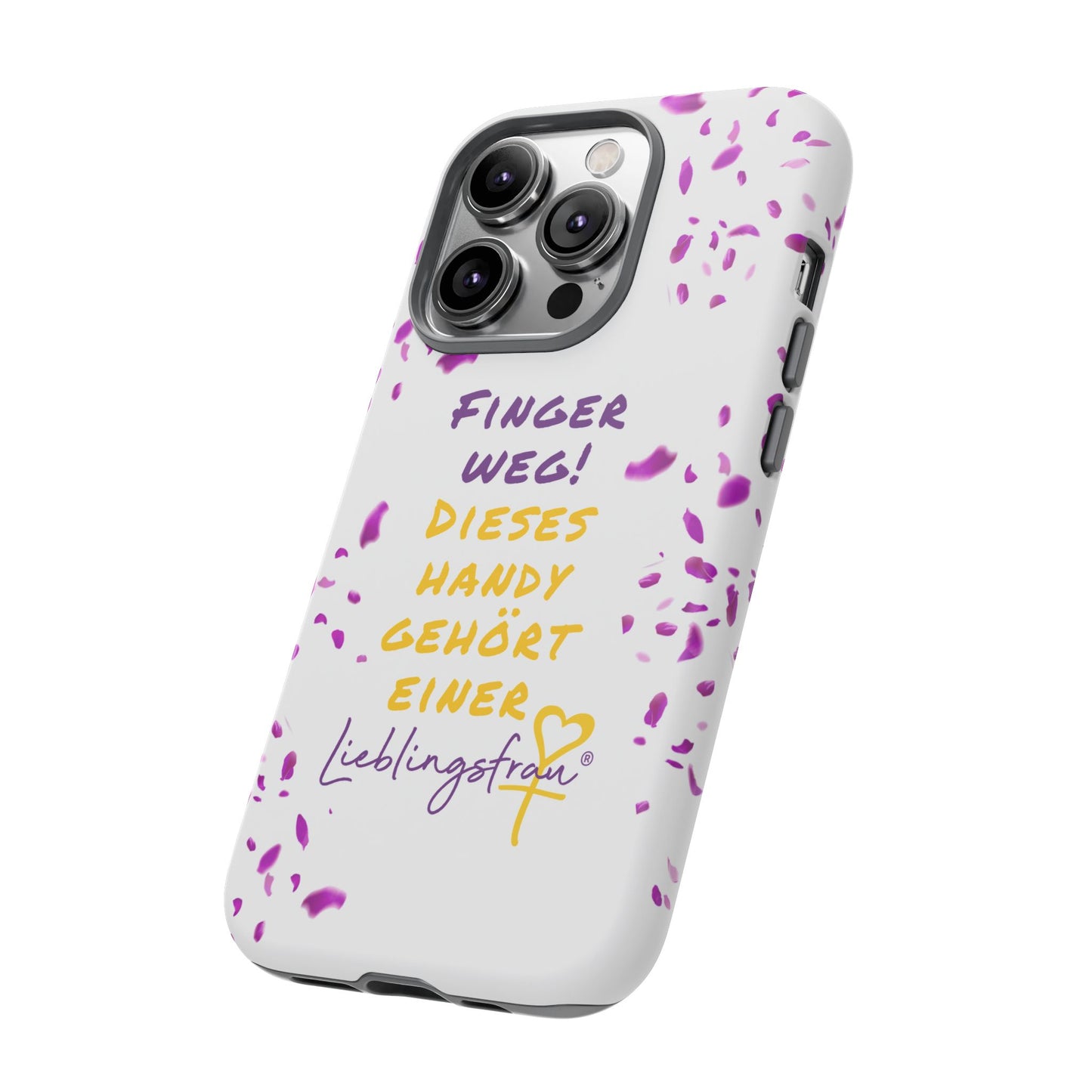 Finger weg dieses Handy gehört einer Lieblingsfrau HANDY HÜLLE