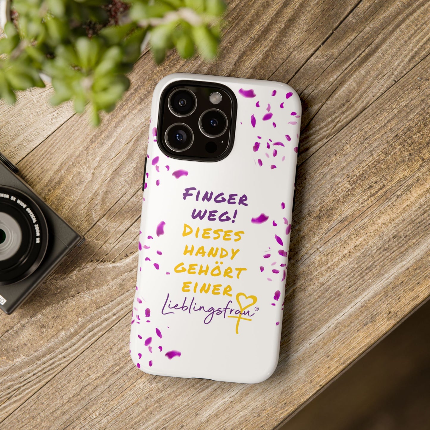 Finger weg dieses Handy gehört einer Lieblingsfrau HANDY HÜLLE