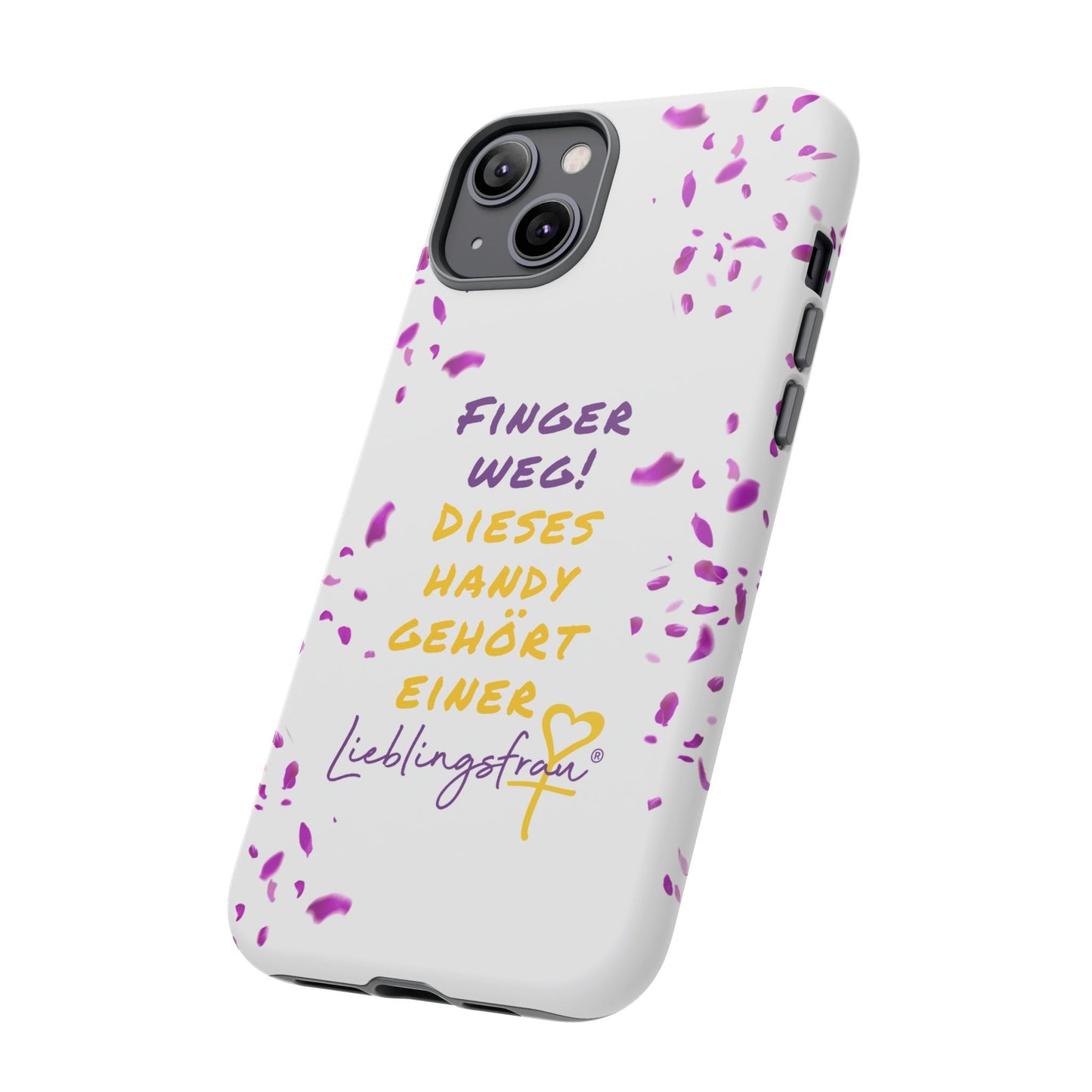 Finger weg dieses Handy gehört einer Lieblingsfrau HANDY HÜLLE
