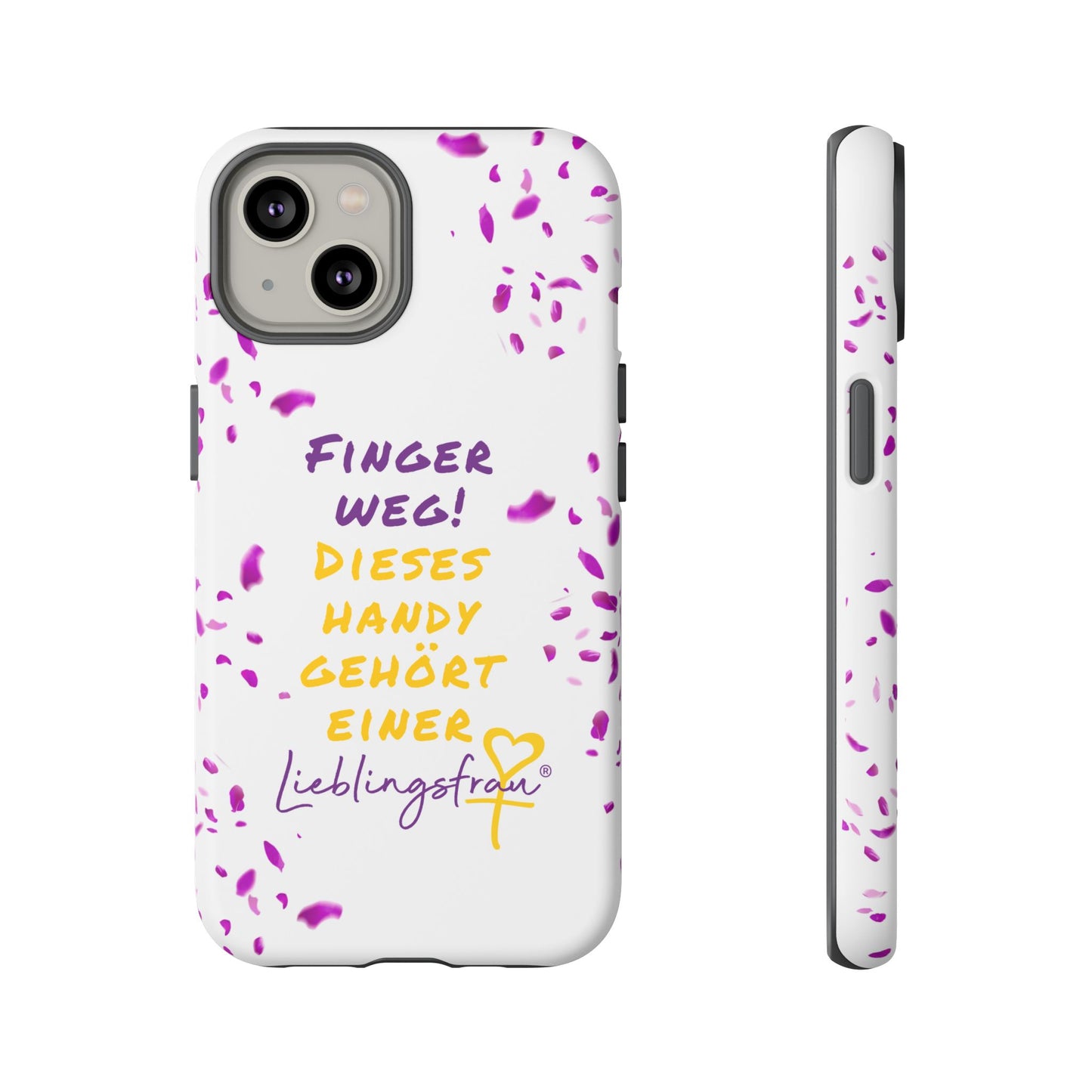 Finger weg dieses Handy gehört einer Lieblingsfrau HANDY HÜLLE