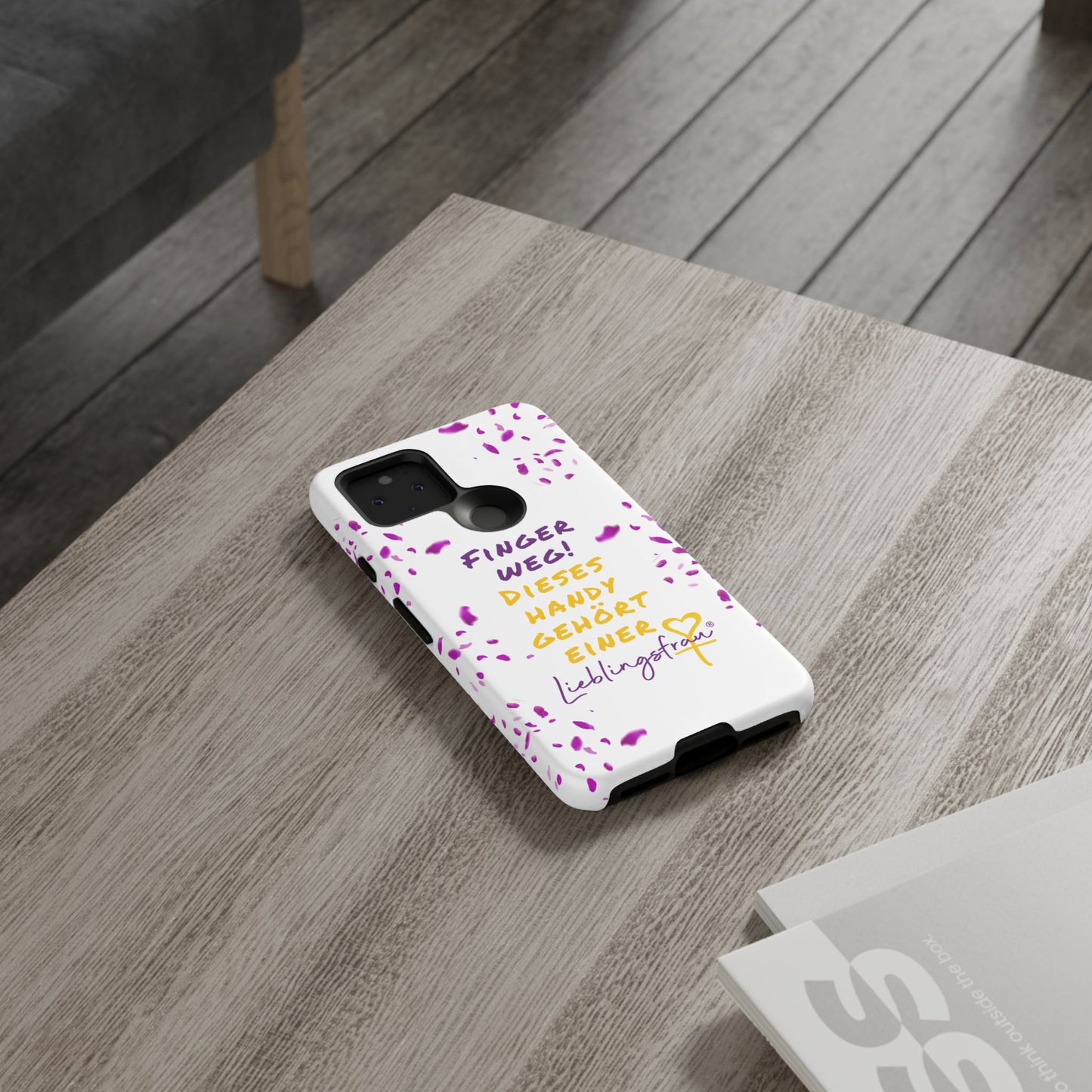 Finger weg dieses Handy gehört einer Lieblingsfrau HANDY HÜLLE