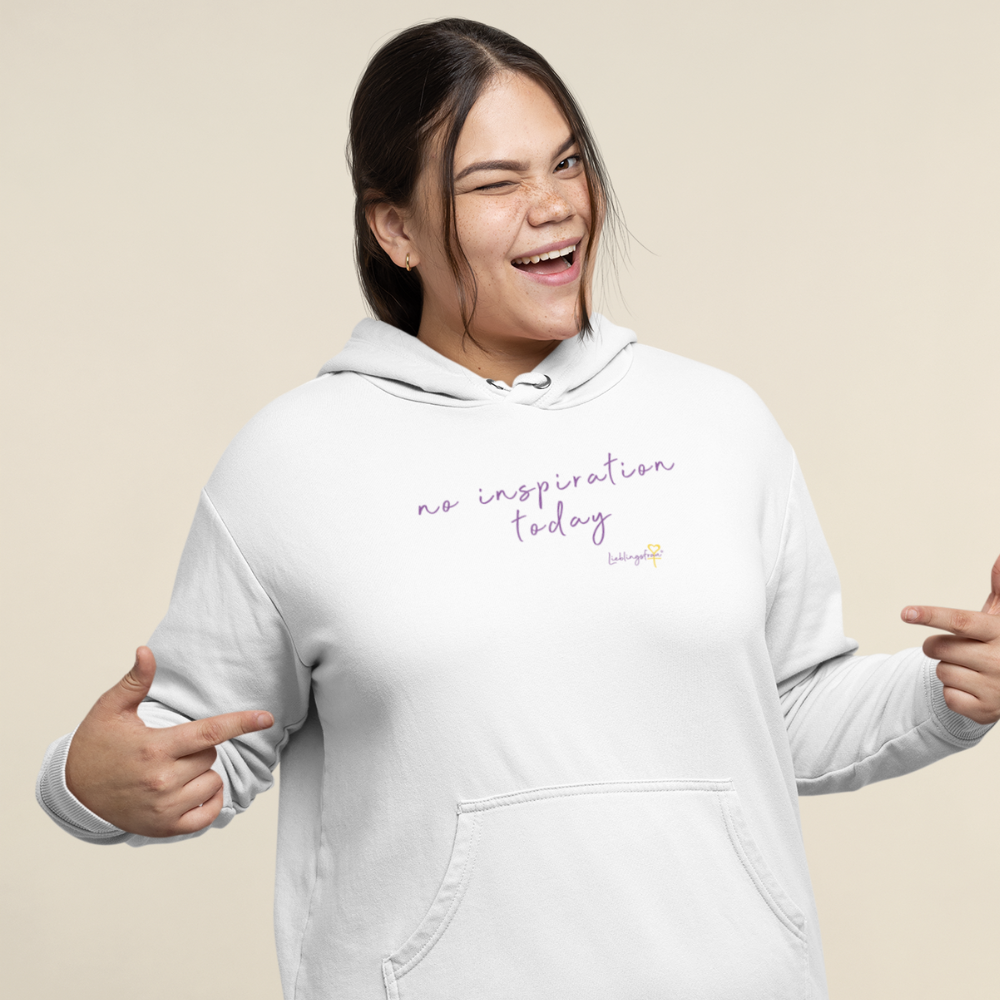 No inspiration today HOODIE