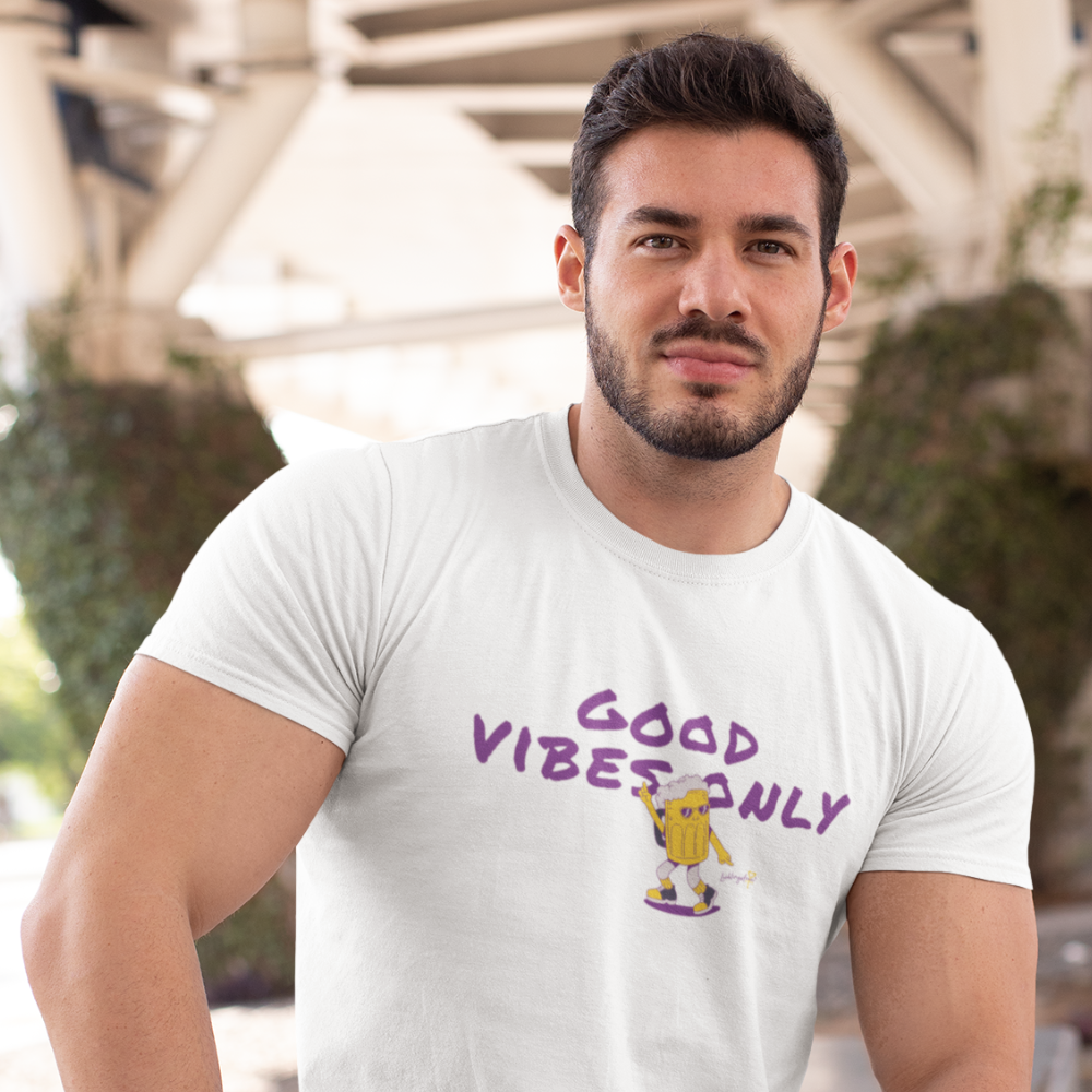 Good vibes only MÄNNER T-SHIRT