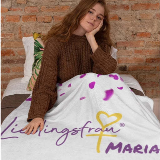 Lieblingsfrau Decke Personalisiert Name