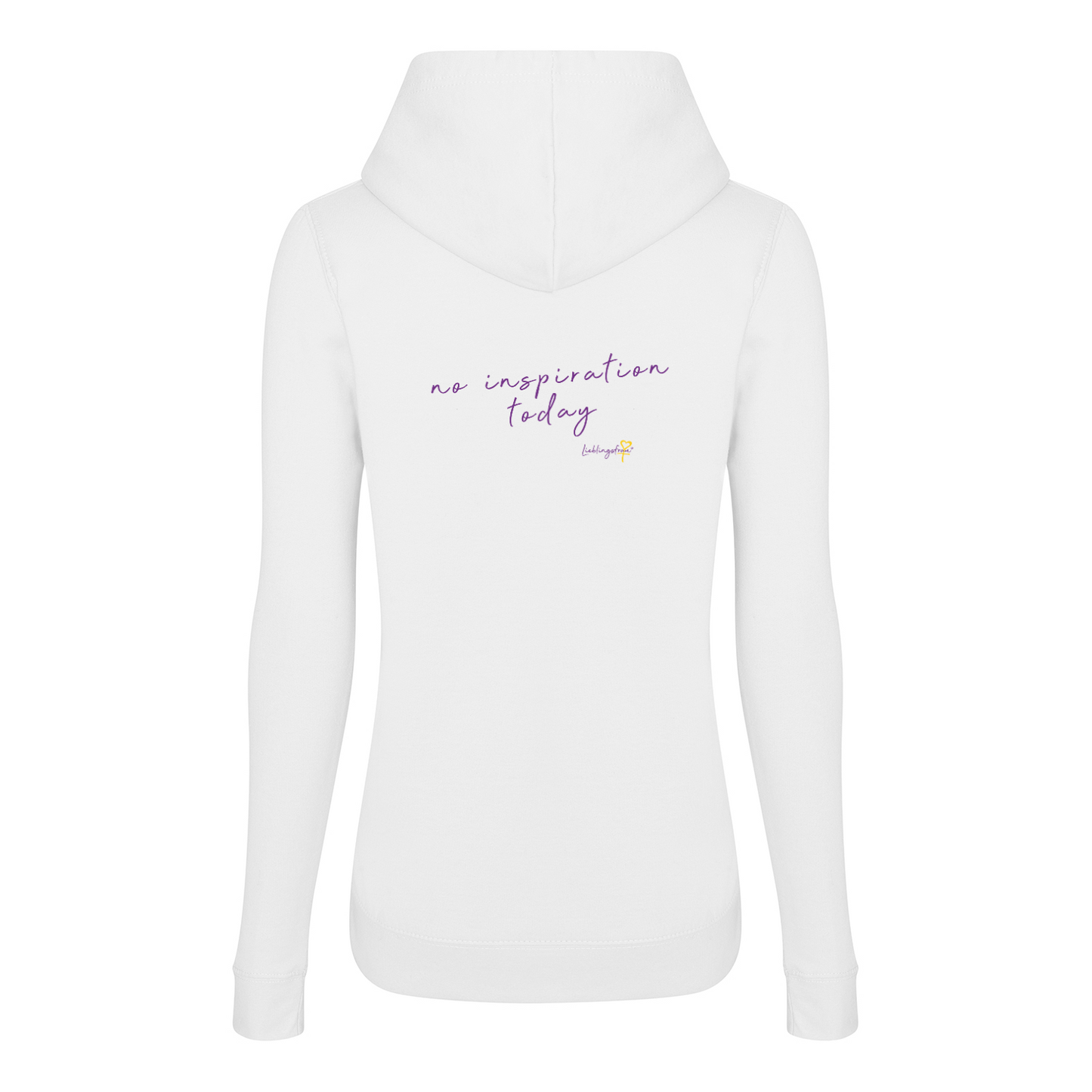 No inspiration today HOODIE