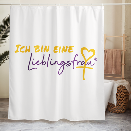 Ich bin eine Lieblingsfrau Duschvorhang