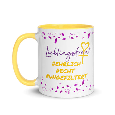 Lieblingsfrau #ehrlich #echt #ungefiltert TASSE