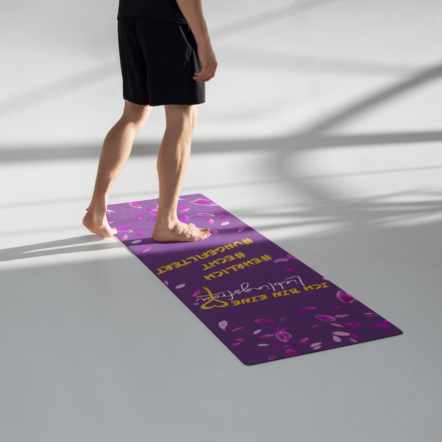 Ich bin eine Lieblingsfrau Yoga-Matte