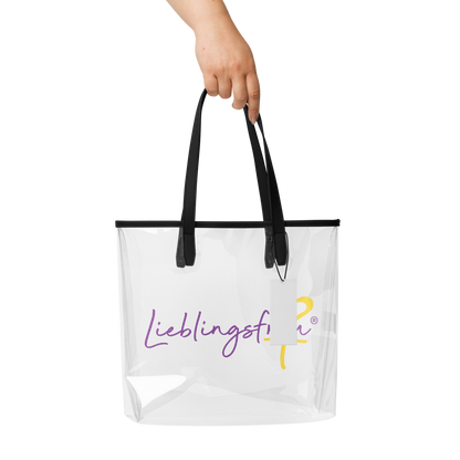 Lieblingsfrau Durchsichtige Tragetasche